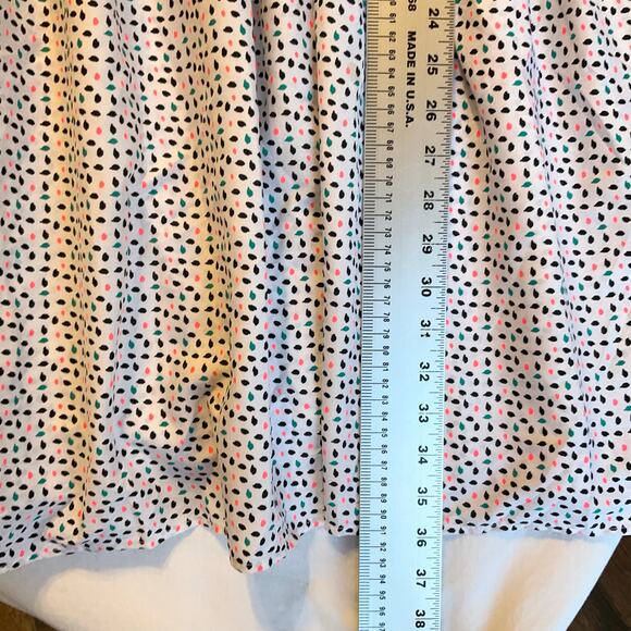 Tramp Women Dress size XL White Sleeveless Knee Length Lightweight A-line Floral - Picture 5 of 10